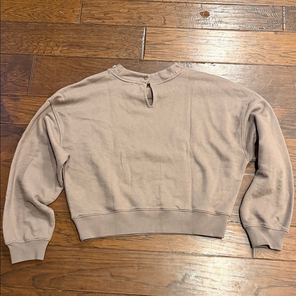 Embellished Tan Sweatshirt - Picture 2 of 6